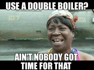double boiler