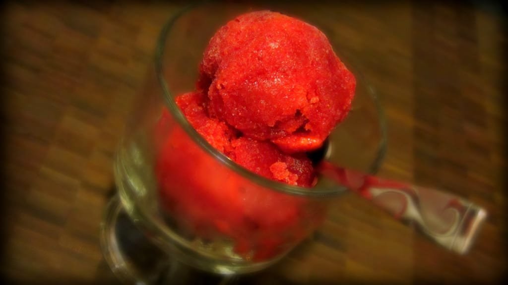 Strawberry Sorbet