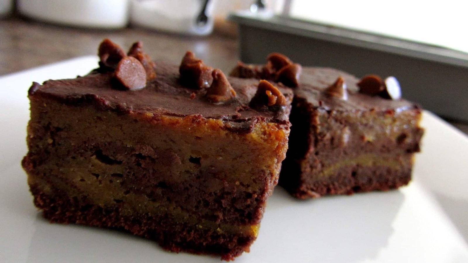 Pumpkin Swirl Shutdown Brownies