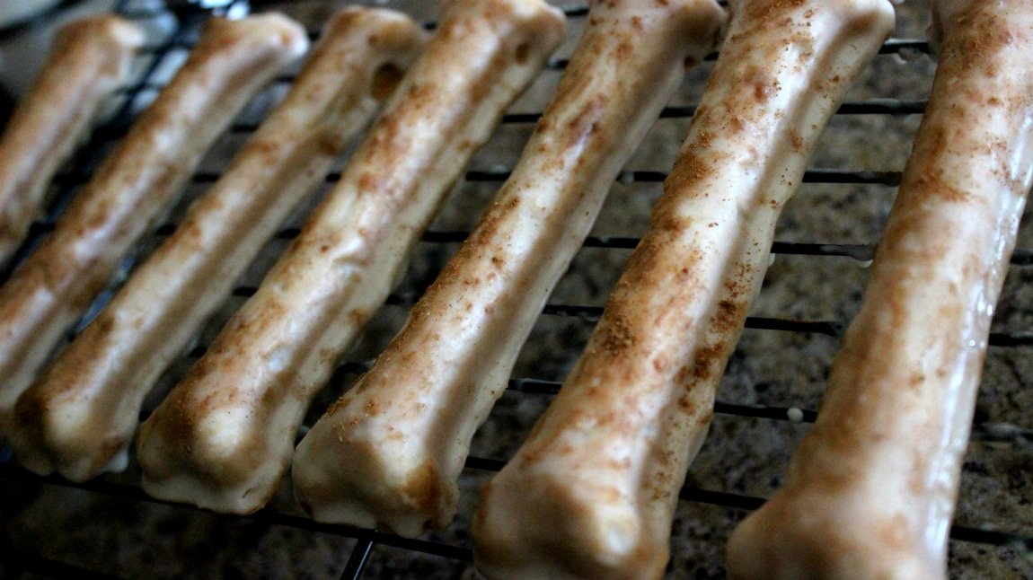 Pumpkin Spiced Bone Cookies