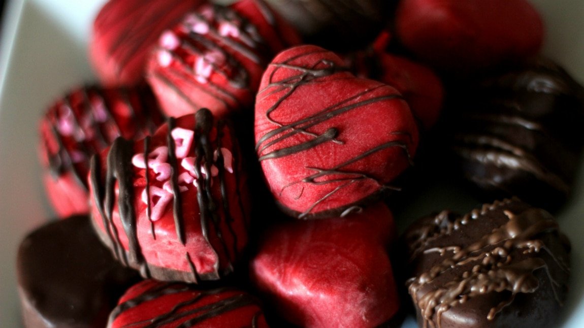 Heart-Shaped Brownies