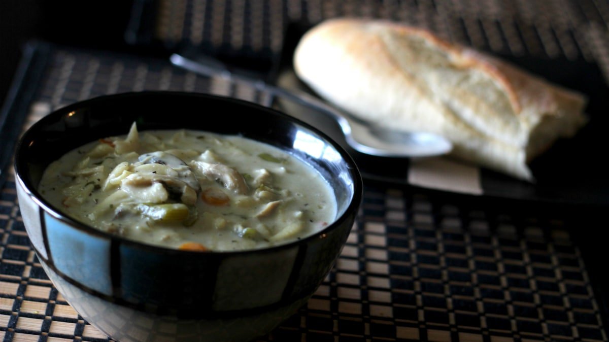 Creamy Chicken Noodle Soup