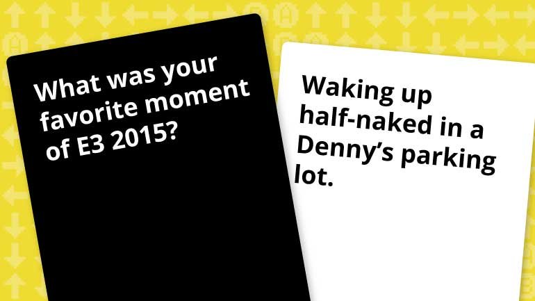 What was your favorite moment of e3 2015 graphic