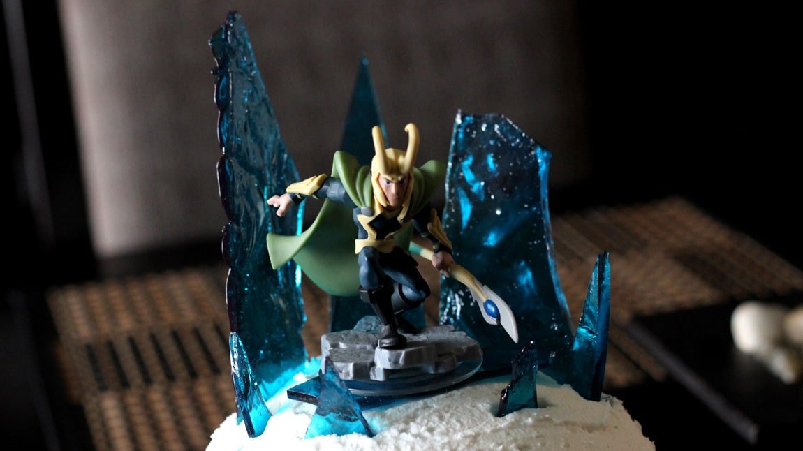 The 5th Birthday Cake: Loki’s Tower (Hard Candy recipe)