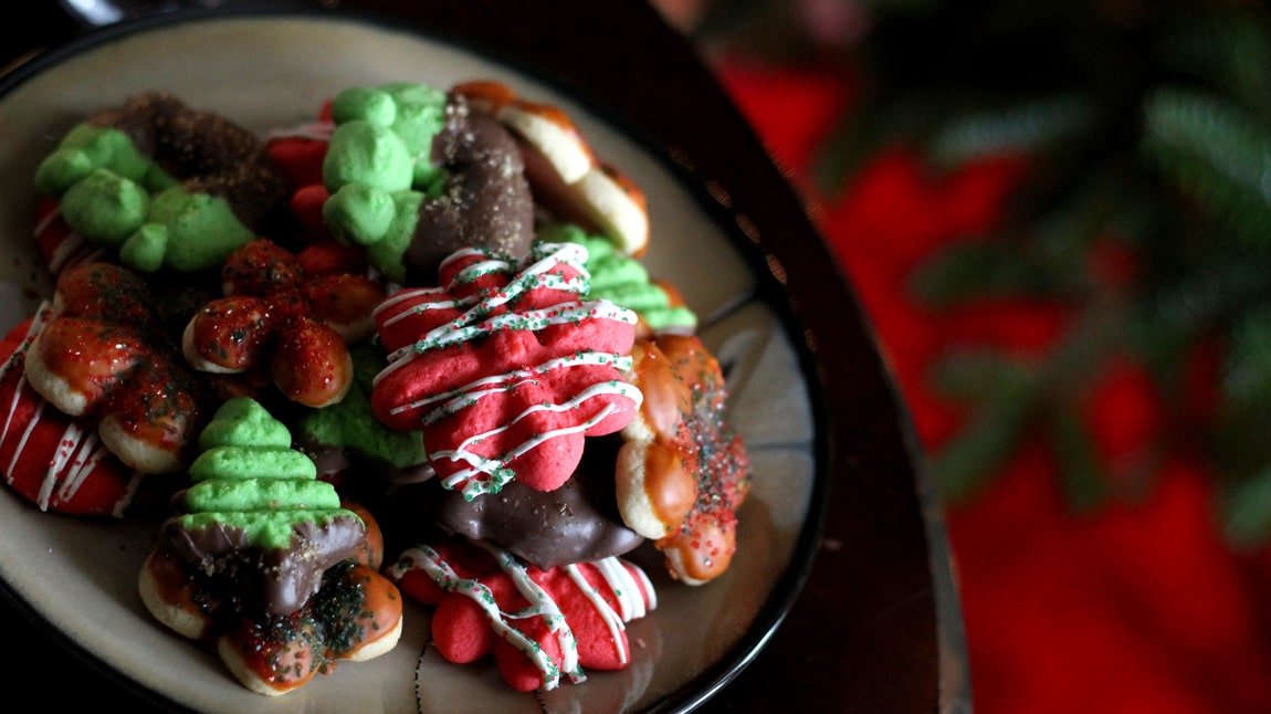 Christmas Spritz Cookie Lollapalooza